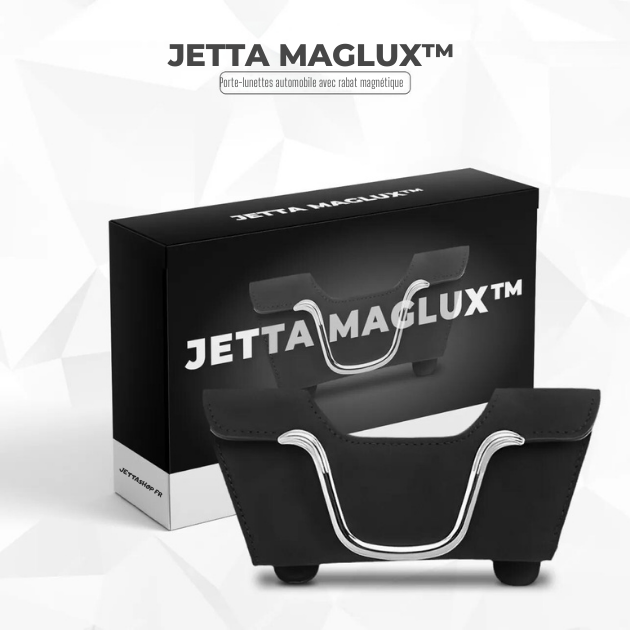 Autobrillenhouder met magnetische klep - Jetta MagLux™