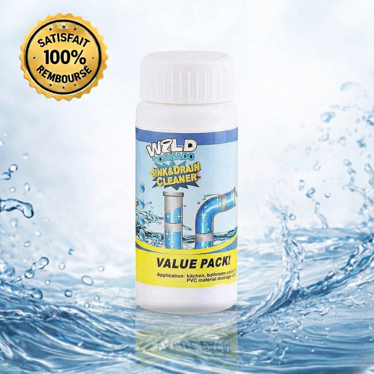 Jetta | Rioolontstopper met Actief Schuim – WildTornado™ Pro