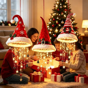 Verlichte Kerstmuts Hanglamp – Geef Elke Kamer Direct Een Warme Kerstgloed