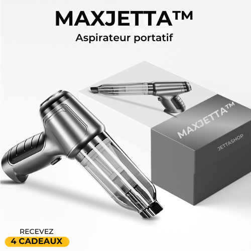 MaxJetta™ Draagbare Stofzuiger + 4 EXCLUSIEVE ACCESSOIRES [EXCLUSIEF CADEAU]