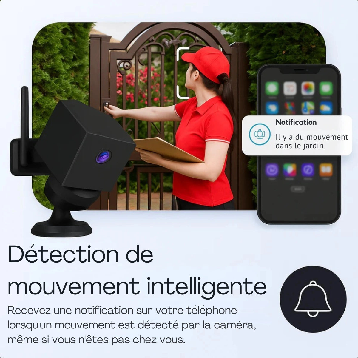 SafeCam Pro™ | Volledige beveiliging – zelfs zonder internet of stroom