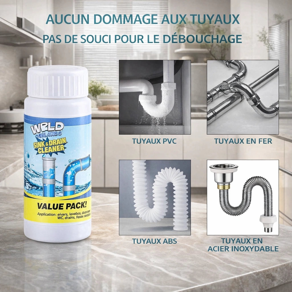 Jetta | Déboucheur Mousse Active – WildTornado™ Pro (PROMOTION LIMITÉE)