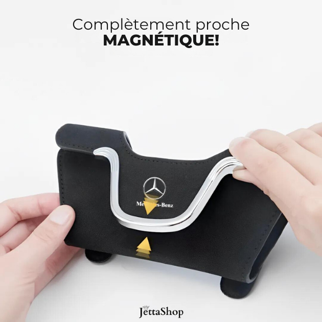 Autobrillenhouder met magnetische klep - Jetta MagLux™