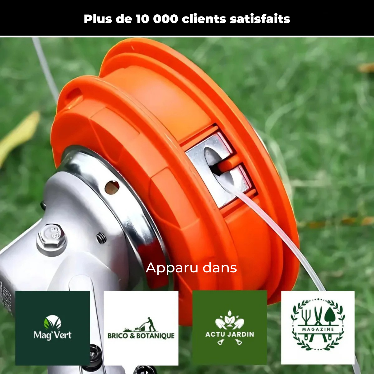 Universele, oersterke trimmerkop Slash.Jetta™ – [Snel en nauwkeurig trimmen]