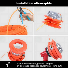 Universele, oersterke trimmerkop Slash.Jetta™ – [Snel en nauwkeurig trimmen]