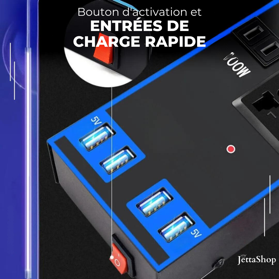 Omvormer voor universele auto-aansteker - Jetta ChargeInverter™ (BEPERKTE PROMOTIE)