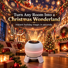 🎄 Magische kerstprojectielamp – tovert elke kamer om in een feestelijk kerstparadijs