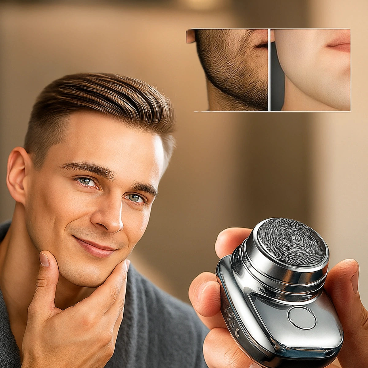 OmniTrim™ Mini Shaver — Draagbaar en Oplaadbaar Elektrisch Zakscheerapparaat - [KOOP ER 1, KRIJG ER 2 GRATIS!]