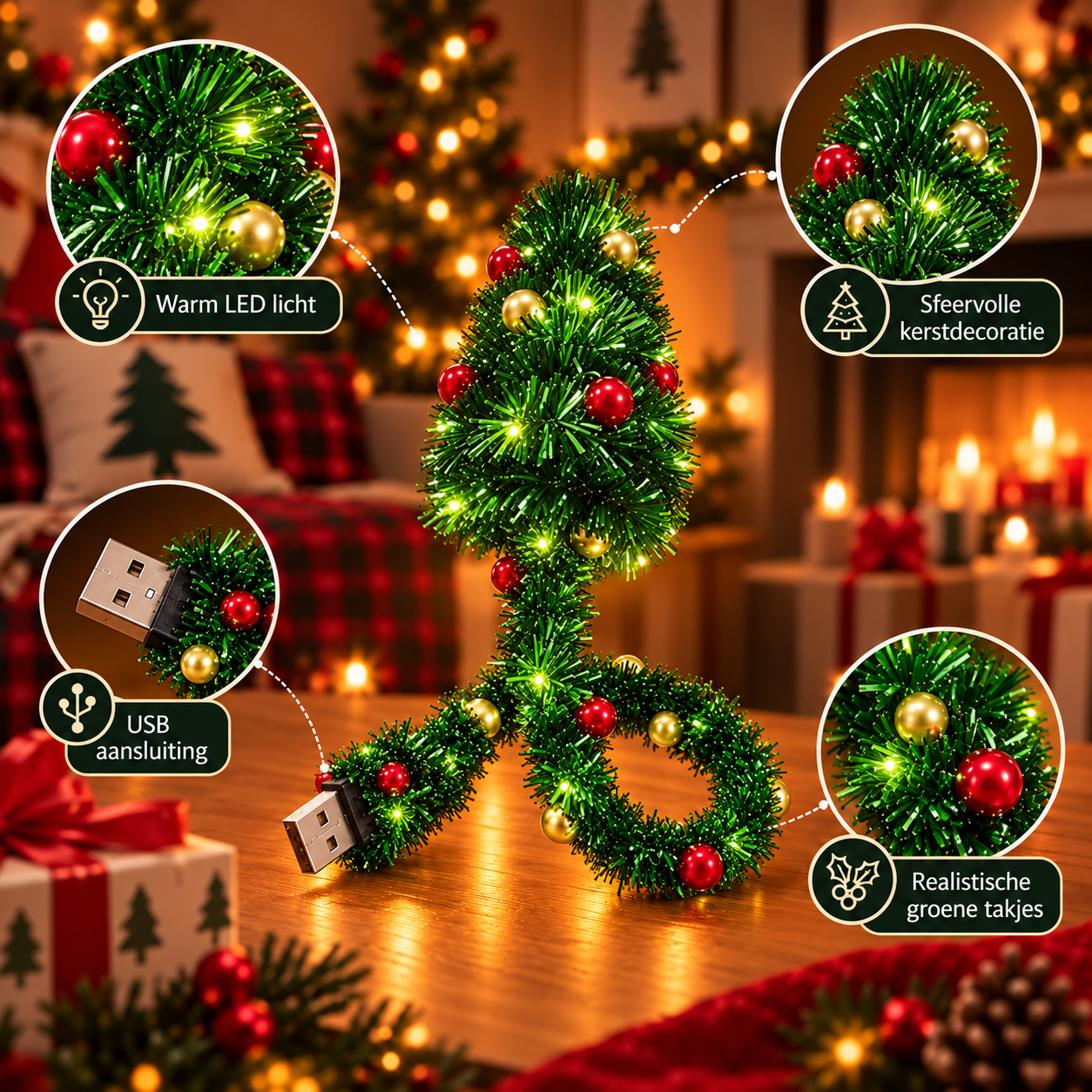Lumfy ChristmasGlow™ | Kerstboom Projectielamp ✨