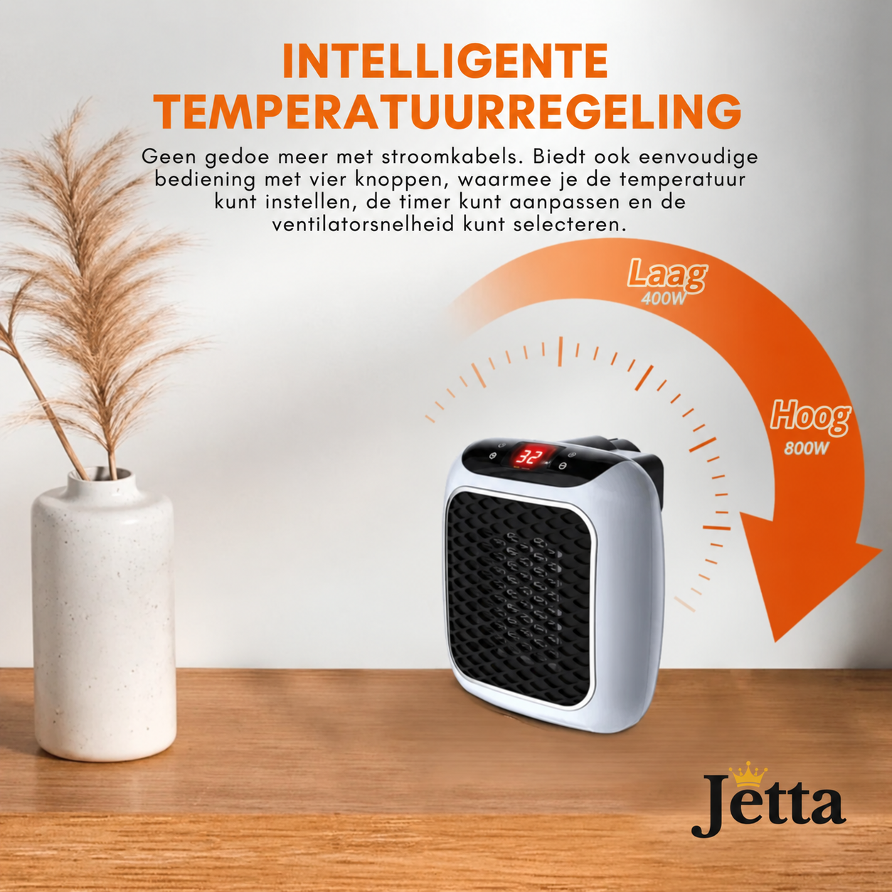 HeatWave™ – Wandgemonteerde draagbare verwarming