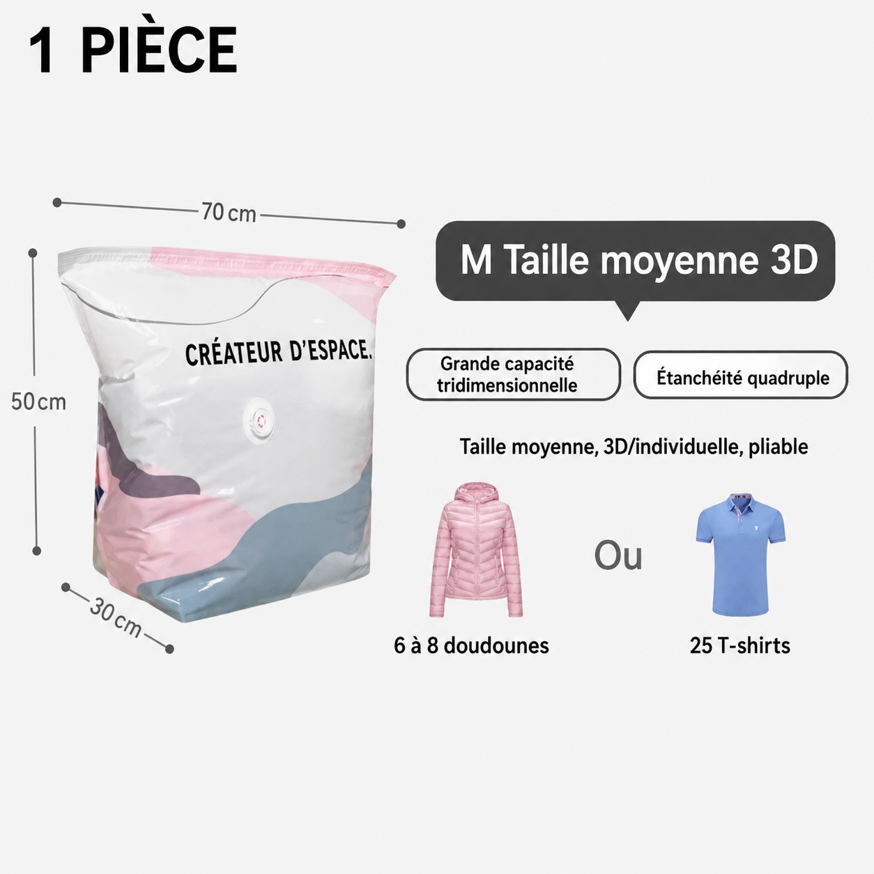 SpaceMax™ | 3D-compressiezakken zonder pomp