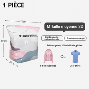 SpaceMax™ | 3D-compressiezakken zonder pomp