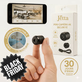 SpyJetta™ 4K – Onopvallende Mini Spy Camera met Nachtzicht en Wi-Fi - [BLACK FRIDAY] - [KOOP 1, KRIJG 2 - GRATIS]