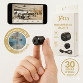 SpyJetta™ 4K – Mini Onopvallende Spionagecamera met Nachtzicht en Wifi | Betaal 1, Krijg 2