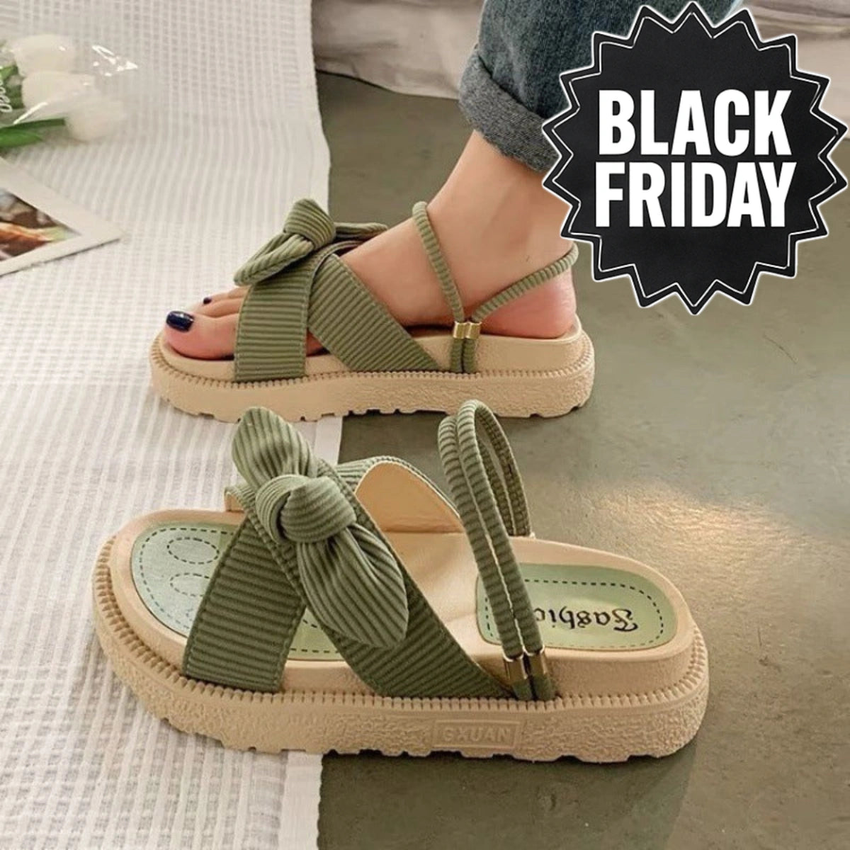 Zomersandalen Céliane ComfortMax - [BLACK FRIDAY] - [KOOP 1, ONTVANG 2]