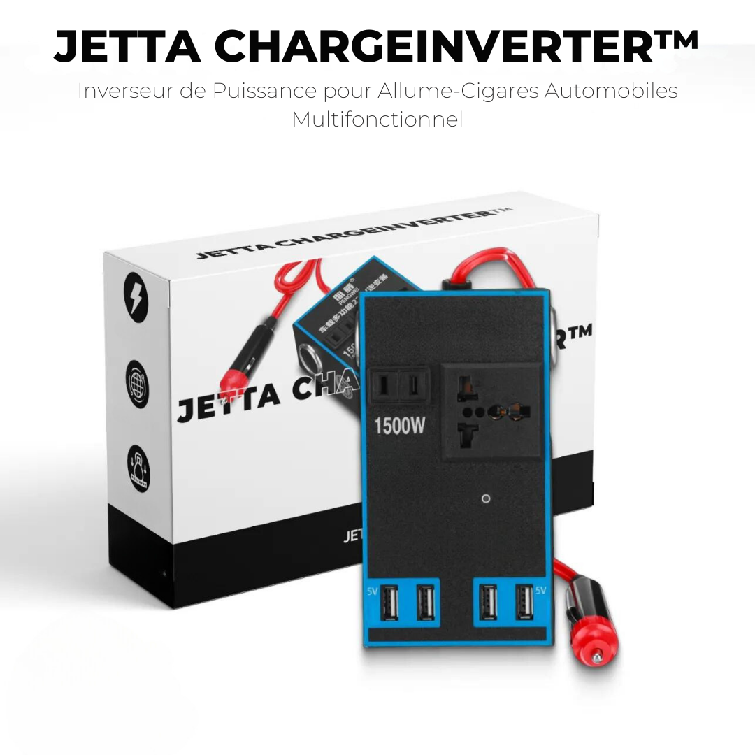 Omvormer voor universele auto-aansteker - Jetta ChargeInverter™ (BEPERKTE PROMOTIE)