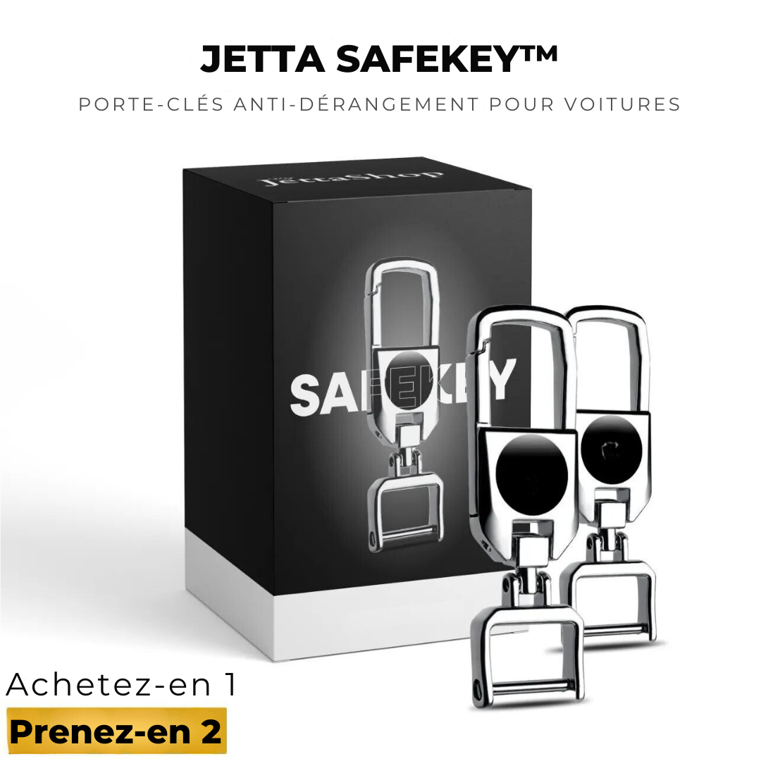 [KOOP 1, KRIJG 2] Antidiefstal autosleutelhanger - Jetta SafeKey™