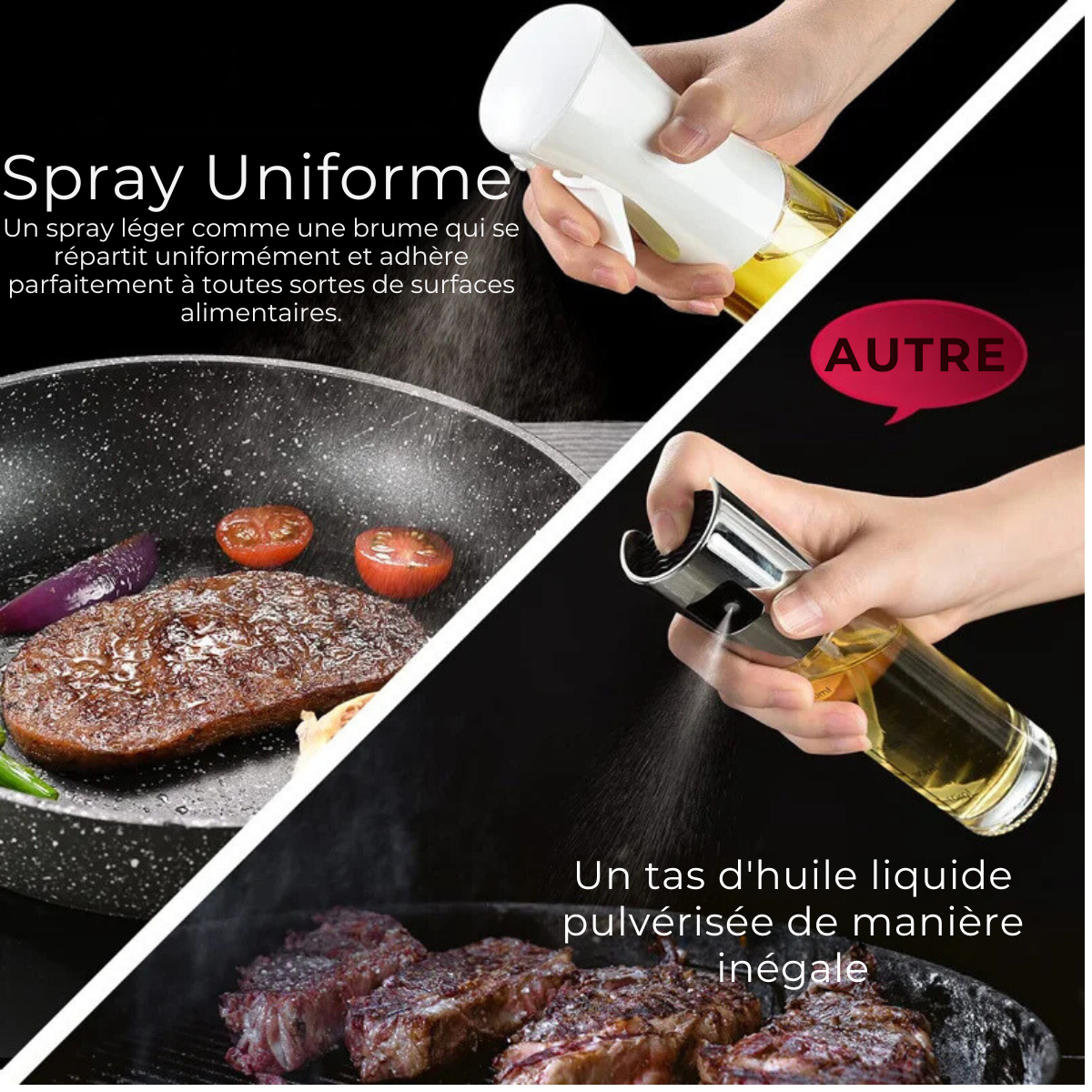 Oliespray voor Koken
