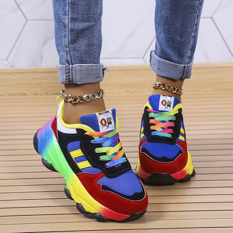 Kleurrijke orthopedische sneakers