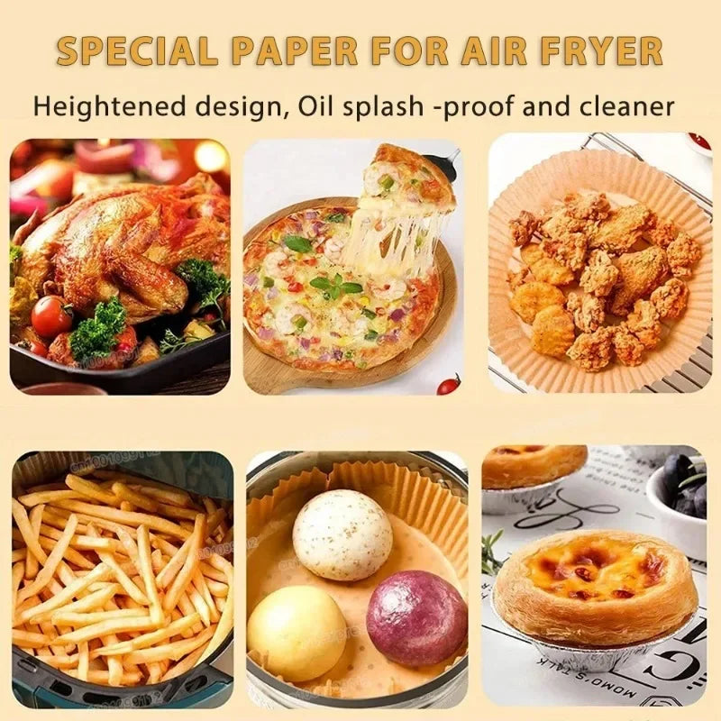 Antiaanbakpapier voor Airfryer