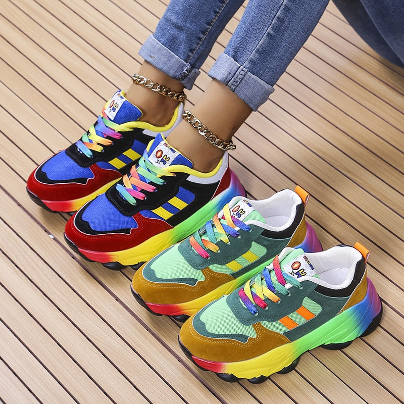 Kleurrijke orthopedische sneakers