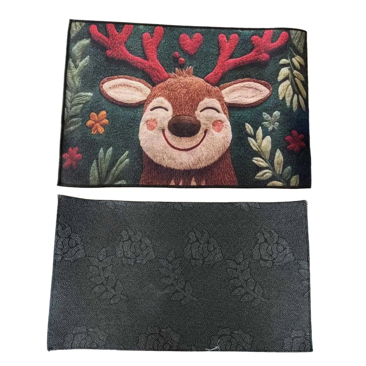 1/2pcs Christmas Carpet Door Merry Christmas Mat Festival Outdoor Decorations Home 2025 Navidad Xmas Ornament New Year 2026