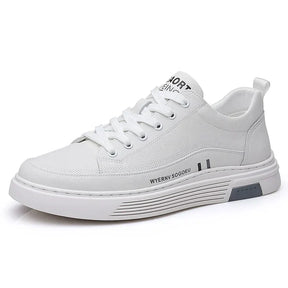 Baskets décontractées en cuir véritable - Sport plat - [BLACK FRIDAY] - [ACHETEZ 1, RECEVEZ 2]