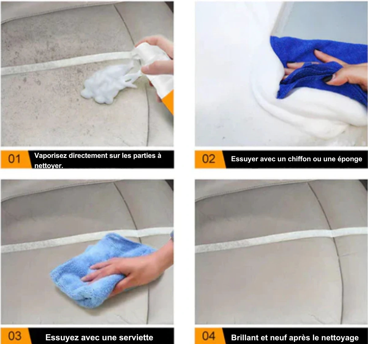 Foam Cleaner™ Nettoyant Moussant Multi-Surfaces | Élimine la saleté tenace en quelques secondes | Offre 2+1 gratuite