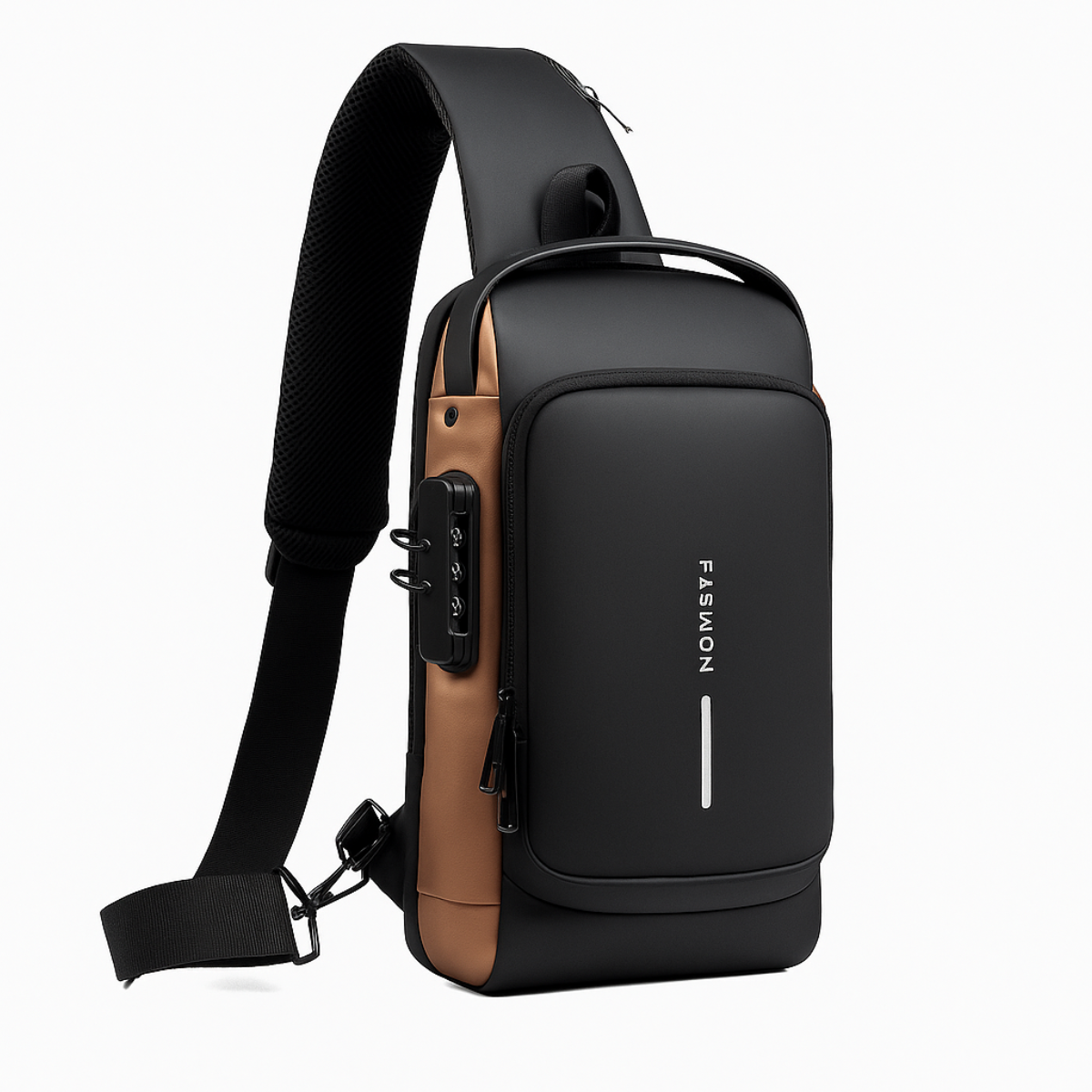 BagShoulder™ – Sac à Bandoulière Antivol avec Code et Port USB [ACHETEZ-EN 1, OBTENEZ-EN 2]